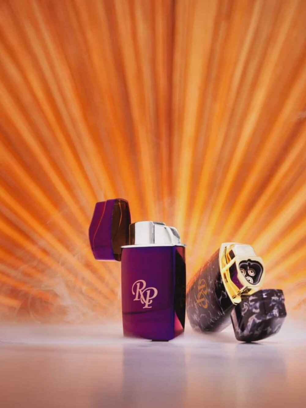 Rocky Patel VIP Lighter Series -Purple - Triple Jet Lighter